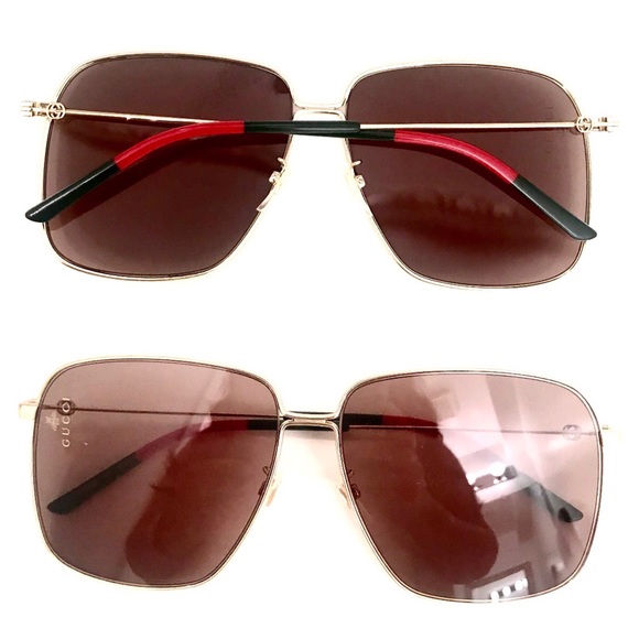 Gucci oversize square sunglasses main image 8
